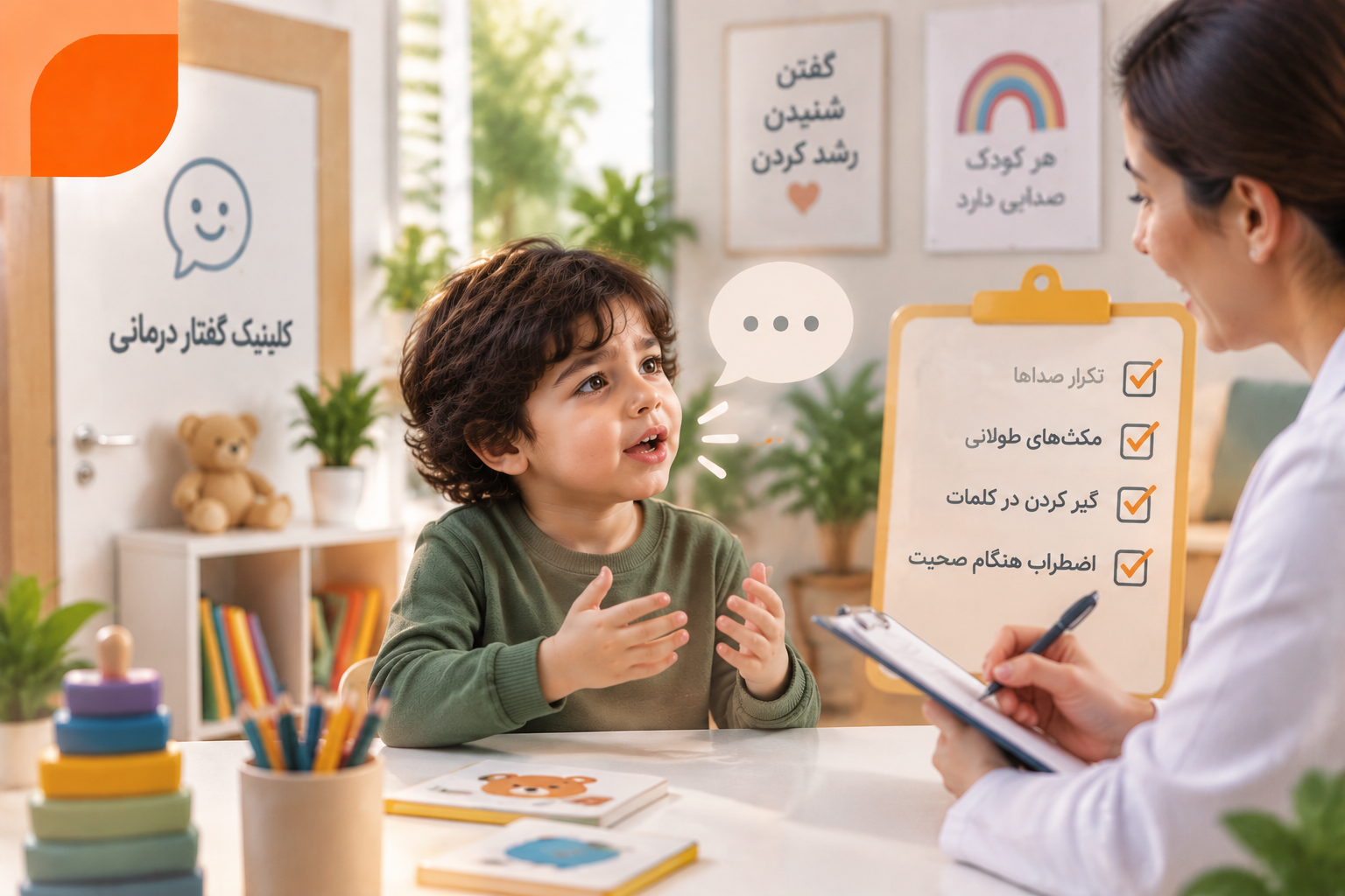 چه زمانی مراجعه به کلینیک گفتار درمانی ضروری است؟